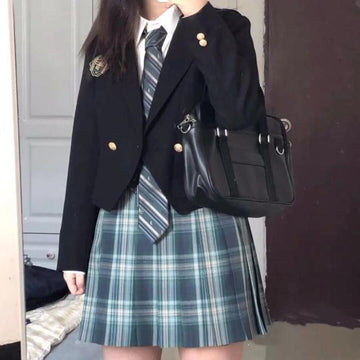 Japanese Designer Vintage Shoulder Bag Brand Large Uniform Messenger Bag  JK School Bags Leather Handbags Girl Casual Totes